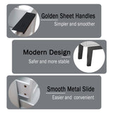 TaoHFE Modern White Nightstand Set 2 with Drawer Mid Century 22 Inch Bed Side Table Bedroom White Night Stand Set of 2 Bedside Table Set 2 White 2 Drawer Nightstand Table for Bed Room(2, White) TaoHFE