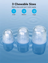 GoveeLife Smart Ice Maker Machine Countertop with Self Cleaning, Voice Remote, 26lbs in 24Hrs, 9 Ice Cubes in 6 Minutes 3 Sizes, Portable Ice Makers with Basket and Scoop, for Home Kitchen Camping RV GoveeLife