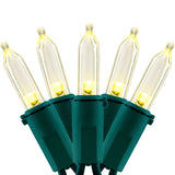 YULETIME Warm White Christmas Lights, 66 Feet 200 Count UL Certified Commercial Grade Holiday String Light Set (Warm White) YULETIME