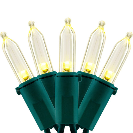 YULETIME Warm White Christmas Lights, 66 Feet 200 Count UL Certified Commercial Grade Holiday String Light Set (Warm White) YULETIME