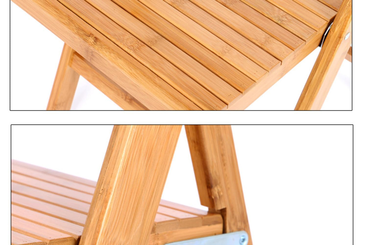 RZGZKLSH Bamboo Folding Chair,Portable Folding Chair for Indoor and Outdoor Use,Suitable for Picnics,Camping,Outdoor Concerts,Easy to Carry and Store(Primary Colour) - WoodArtSupply