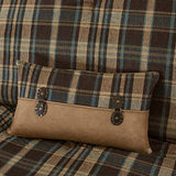 Woolrich Rustic Lodge Cabin Comforter Set - All Season Down Alternative Warm Bedding Layer and Matching Shams, Oversized Twin, Hadley Plaid, Multi Woolrich John Rich & Bros.