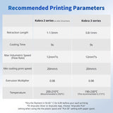 ANYCUBIC PLA Filament 1.75mm Bundle, 3D Printing PLA Filament 1.75mm Dimensional Accuracy +/- 0.02mm, 1KG Spool (2.2 lbs), 2KG Black+Black ANYCUBIC