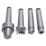 4 Pcs Lathe Drive Center Set, Heavy Duty Bearing, Lathe Live and Drive Center Set, MT2 Wood Lathe Live Center Drive Spur Cup Set with Extra Tips for Wood and Metal Processing Lathe Generic