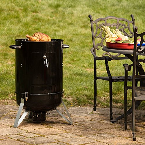 Cuisinart COS-118, Vertical Charcoal Smoker, 18" Cuisinart