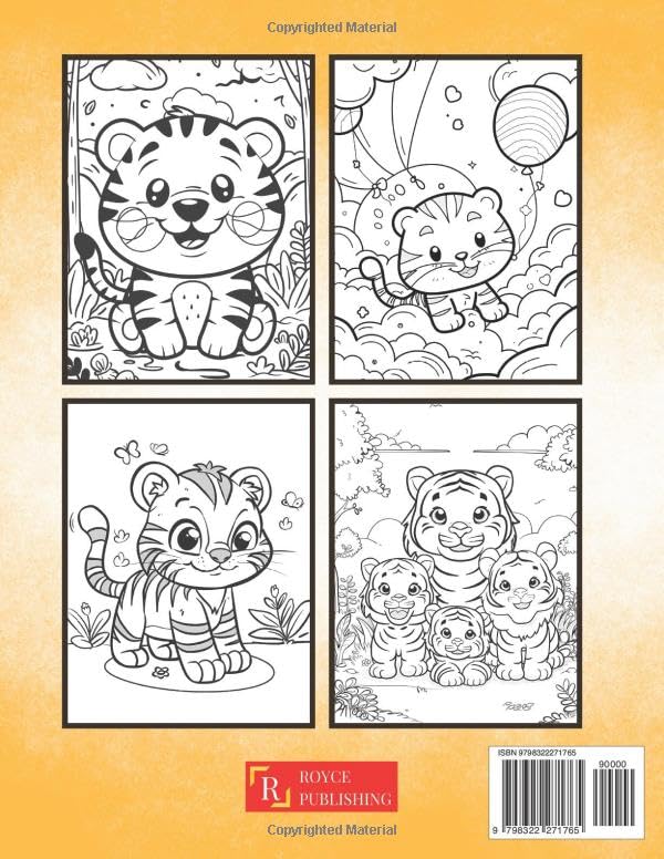 Tiger Coloring Book Majosta