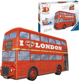 Ravensburger London Bus 216 Piece 3D Jigsaw Puzzle for Kids and Adults - 12534 - Great for Any Birthday, Holiday, or Special Occasion Ravensburger