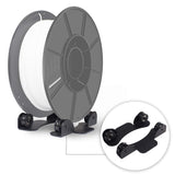 Iverntech 1 Set 3D Printer Filament Spool Holder, Sheet Metal Filament Mount Rack Spool Holder for PLA, ABS, Wood, TPU, Nylon, Flexible 3D Printing Materials Iverntech