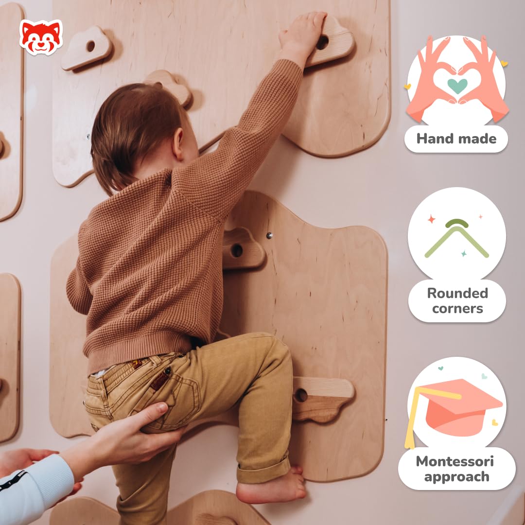 Woodandhearts rock climbing Made in EU rock climbing wall for kids, rock wall climbing holds, climbing wall for kids indoor, wall climbing for kids, rock wall for kids, indoor rock climbing wall Wood And Hearts