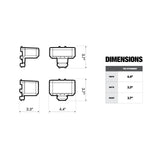ToughBuilt StackTech Long Tool Holder, StackTech Accessorie TB-B1-A-54 ToughBuilt