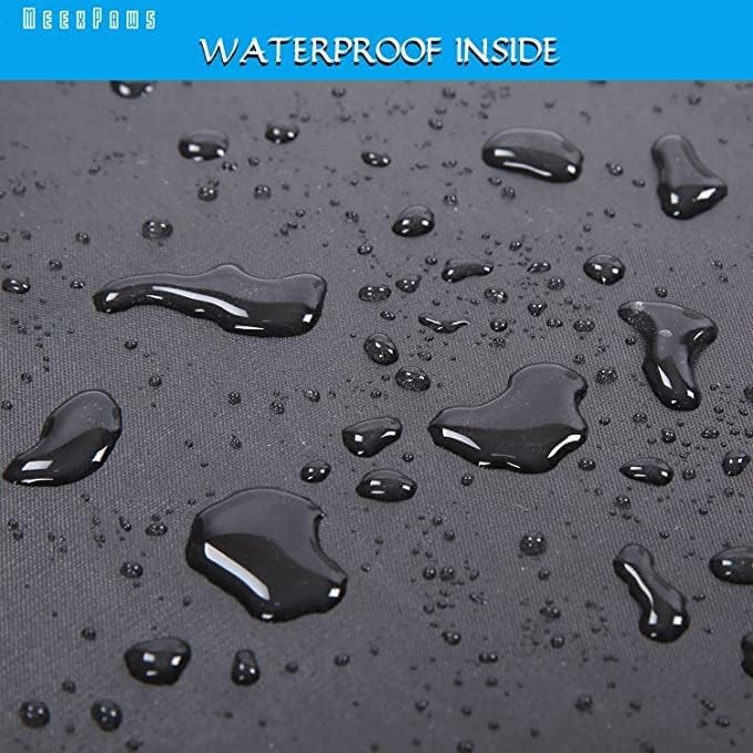 MEEXPAWS Cat Litter Box Enclosure Furniture Hidden for Small Cat, Cat Washroom Bench Cabinet |16 x 12x13 in| Dog Proof | Waterproof Inside | Easy Clean Assembly | Odor Control | Litter Box Not Include MEEXPAWS