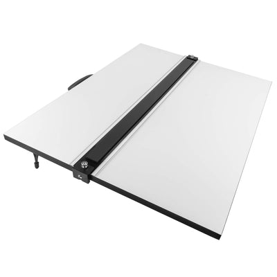 Pacific Arc Drafting Board, Portable Drafting Table with Parallel Bar, 20 x 26 Inches