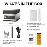 [2023 New] Wevac 10 inch Chamber Vacuum Sealer, ideal for liquid or juicy food including Fresh Meats, Soups, Sauces and Marinades. Visible vacuum degree, Professional sealing width, Commercial machine Wevac