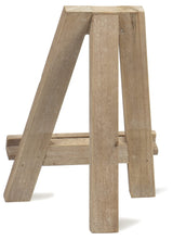 Red Co. 12.5" Tall Natural Wood Tabletop Tripod A-Frame Display Easel Stand and Art Holder, Distressed Brown Red Co.