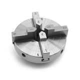 Nakkaa 4 Inch Precision Self Centering Woodturning Lathe Chuck Set 4 Jaw Self Centering Lathe Chuck Thread 1 x 8TPI Nakkaa