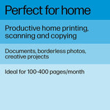 HP ENVY 6055e Wireless Color All-in-One Printer with 3 Months Free Ink with HP+ (223N1A) (Renewed) HP