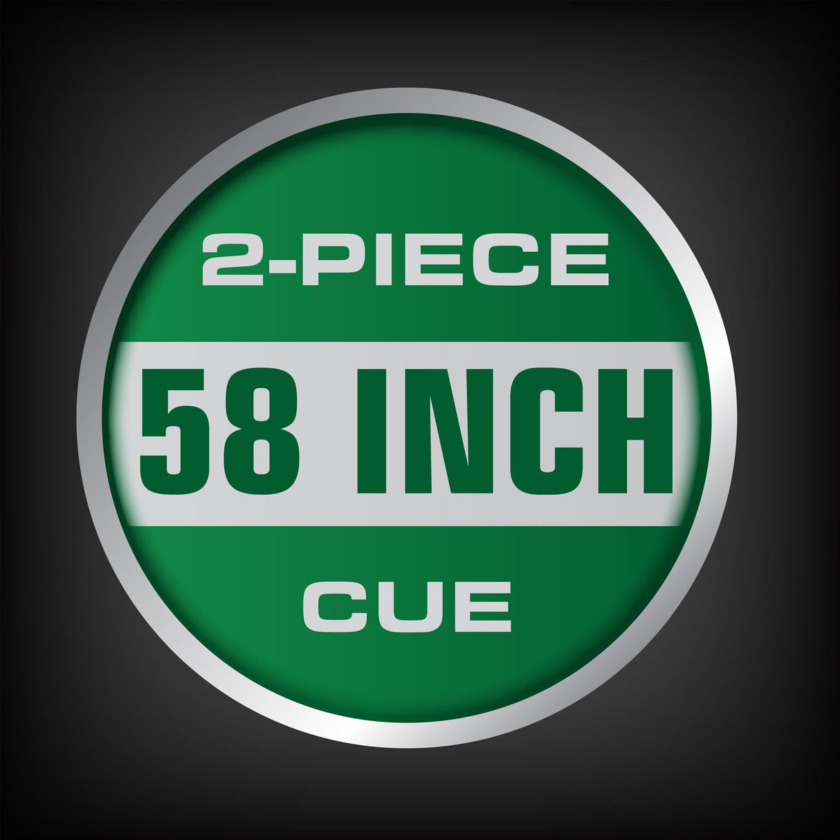 EastPoint Sports Masterton Billiard Cue 4 Pack - Includes Four 2-Piece 58" Billiard Cues with Leather Tip and Micro-Fiber Grips EastPoint Sports