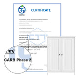 Yaheetech Bathroom Floor Cabinet, Modern Storage Freestanding Organizer Cabinet with Adjustable Shelves & Double Doors, 3-Tier Home Living Room Furniture, White Yaheetech