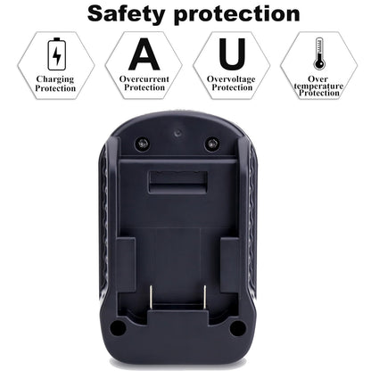 Battery Adapter for DeWalt to Milwaukee Battery, for DeWalt 18V 20V Lithium Battery DCB205 DCB206 Convert to Milwaukee M18 18V Battery 48-11-1850 Use for M18 Series Cordless Power Tool (Adapt - WoodArtSupply