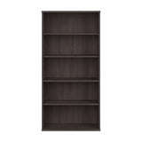 Studio C Tall 5 Shelf Bookcase in Storm Gray – Elegant Storage Solution for Home and Office Bush Business Furniture