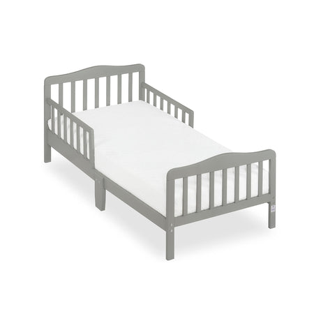 Dream On Me Classic Design Toddler Bed in Cool Grey, Greenguard Gold Certified Dream On Me