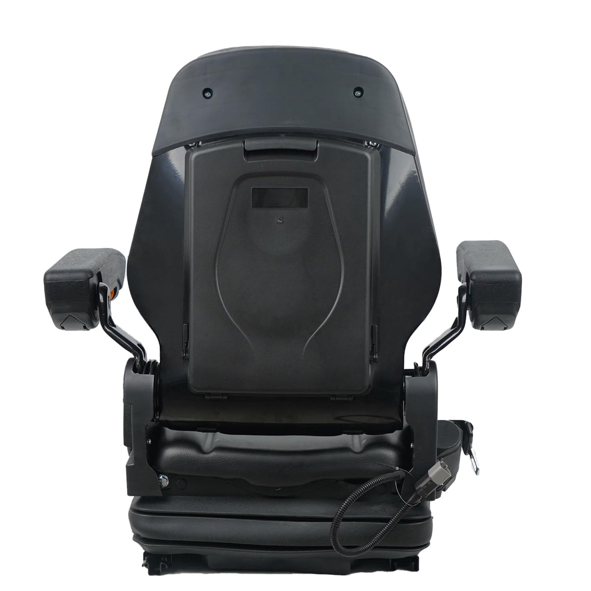 DSC Tractor Seats, TSKL10, Forklift and Tractor Suspension Seat with Adjustable Armrest and Document Bag. WoodArtSupply