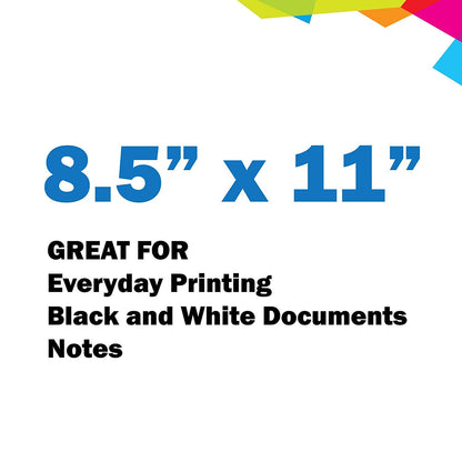 Hammermill Printer Paper, 20 lb Copy Paper, 8.5 x 11 - 1 Ream (500 Sheets) - 92 Bright, Made in the USA