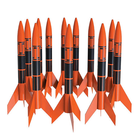Estes-1751 Alpha III Rocket Bulk Pack (Pack of 12), 12.3 in. (31.1 cm) Estes