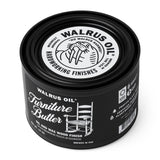WALRUS OIL - Furniture Butter, Paste Wax Finish. Tung Oil, Carnauba Wax, and Pine Rosin Wood Sealer. Naturally VOC-Free, Matte to Satin Finish, 16oz Walrus Oil