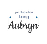 Personalized Name for Above Crib, Nursery Decor Letters, Connected Letters, Personalized Gifts, Baby shower Many Sizes Available Jess and Jessica