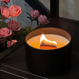 Extra Wide Wooden Wicks 3cm Wide Candle Wicks 5.1 X 1.2 Inch Natural Candle Wood Wicks with Stand Candle Cores for DIY Candle Making Craft（50pcs ）(Use Two Wicks) Phinicco