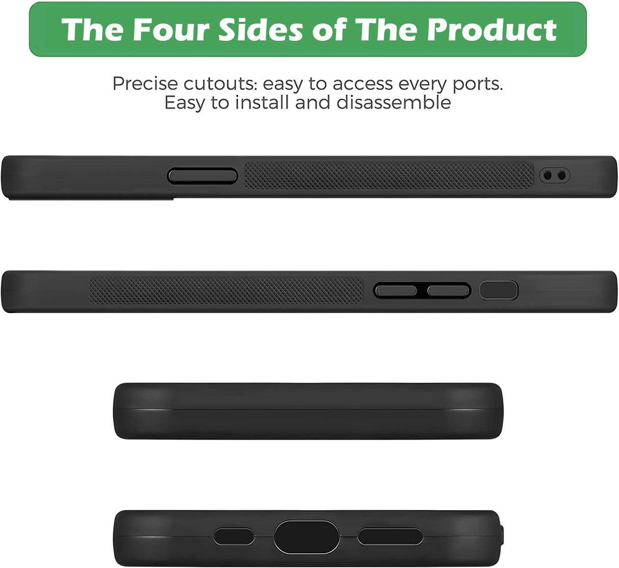 KassWoo 6PCS Sublimation Blanks Phone Case Covers Compatible with iPhone 14 Pro(6.1 Inch 2022) Blank Printable Phone Cases for DIY Soft Rubber Shockproof Slim Case Anti-Slip KassWoo