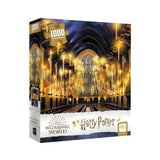 Harry Potter Great Hall 1000 Piece Jigsaw Puzzle | Artwork from Harry Potter Films Featuring Hogwarts Great Hall | Official Collectible Harry Potter Merchandise USAOPOLY