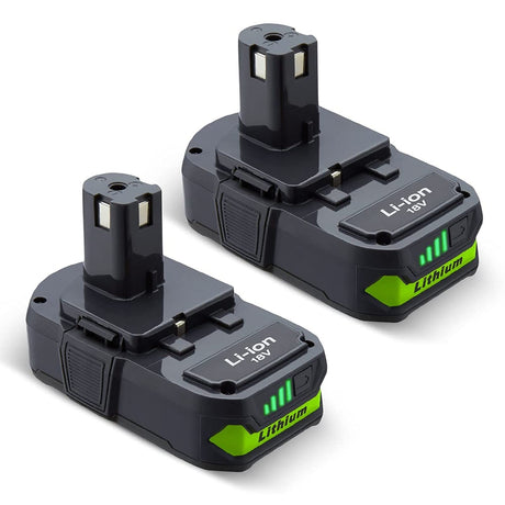 LORDONE 2Pack 3600mAh P108 Battery Compatible with Ryobi 18V Lithium Battery ONE+ P102 P103 P104 P105 P107 P108 P109 P190 P191 P122 Cordless Tool Battery LORDONE