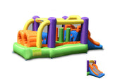 Bounceland Bounce House Inflatable Bouncer Obstacle Pro-Racer Combo Slides Bounceland