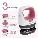 DODODUM Heat Press Small Heat Press Machine for T Shirts Shoes Hats Small HTV Iron-on Vinyl Projects Easy to Use Portable Iron Press for Heating Transfer Pink dododum