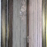 Home Decor Sequin Curtain for Doorway,Door String Curtains, 39x79 inch Hanging,Closet Bedroom Blind Living Room Divider,Window Wall Panel Fringe Backdrops Sheer no Beads Beaded Decorative Crystal LBttnny