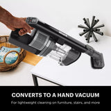 Shark IZ682H Vertex Pro Lightweight Cordless Stick Vacuum with DuoClean PowerFins, Black/Silver Shark