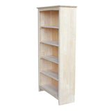 International Concepts Shaker Bookcase, 60-Inch, Unfinished IC International Concepts