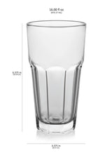 Libbey Gibraltar Tumbler Glasses, 16-ounce, Set of 12 Libbey