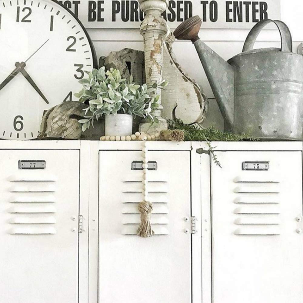 Round Wood Beads,22mm Natural Wood Beads Round Ball Wooden Loose Beads Unfinished Wood Spacer Beads for Craft-Making for DIY Art Supplies Bracelet Hand-Made 100 Pack Hewnda