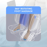 Osaki 4D Achilles l 360 Rotating Footrest l Full Body Massage Chair l Zero Gravity l 360 Kenading Calfrest l Lumbar Heating l Touchscreen Controller l Auto Body Scan l Bluetooth Speaker (Taupe) Osaki