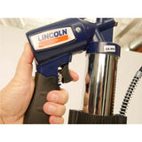 Lincoln 1162 Pneumatic Grease Gun with 30" High-Pressure Hose and Coupler, Variable Speed Trigger, 6,000 PSI, Fully Automatic, Continuous Operation, Combination Filler Coupler Air Bleeder Valve Lincoln