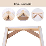 Canvas Frame, 36 x48 Inch Stretcher Bars Wood Kits with Accessories for Oil Painting and Picture Wall Art Prixas Print