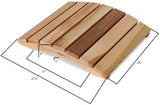 All Things Cedar FB24 Garden Bridge | 2-Ft Durable Outdoor Wooden Bridge for Garden, Backyards & Streams | Easy Assembly & Sustainably Sourced Cedar Wood | 27.5x24x4 All Things Cedar