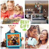 Kaliosy 5D Diamond Art Kits for Adults by Number Kits The Dinosaur Family, Diamond Painting Arts DIY DiamondingCraft Home Decor 30x40 cm (12x16 inch) LZ-795 (x14561) Kaliosy