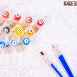 Wowdecor Paint by Number Kits for Adults Beginner, DIY Number Painting The Kiss by Gustav Klimt Famous Paintings 40x50 cm Wall Art Decor (No Frame) Wowdecor