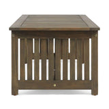 Christopher Knight Home Grace Outdoor Acacia Wood Coffee Table, Gray Finish Christopher Knight Home