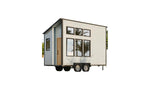 Generic Tiny Home Building Plans Mobile Lifestyle - 8' x 16' 128sqft area Living Space Generic