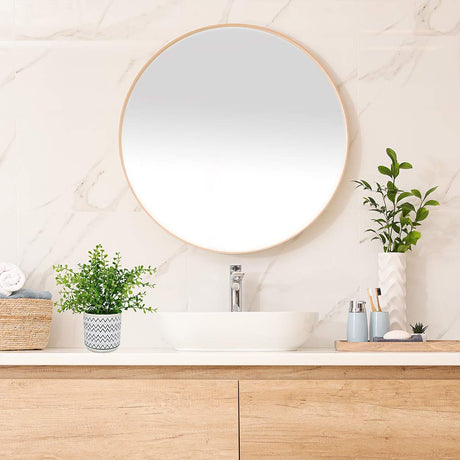 Winlyn 2 Pack Small Potted Eucalyptus Plant Artificial Plants Green Boxwood Rosemary Greenery in Modern Concrete Plant Pots Winlyn